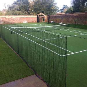 UV-Resistant Polyester Netting for Tennis Court Safety