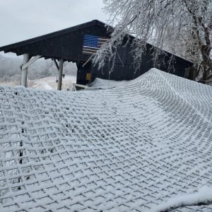 HDPE Knotted Aviary Netting for Bird Enclosures & Farms