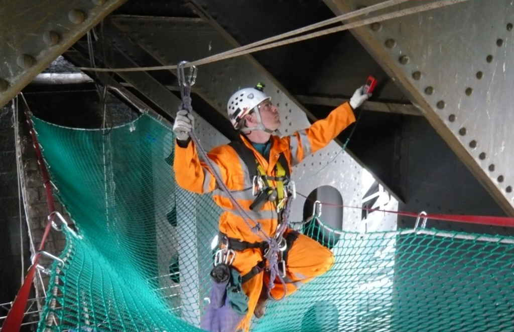 High Altitude Work Safety Netting 1