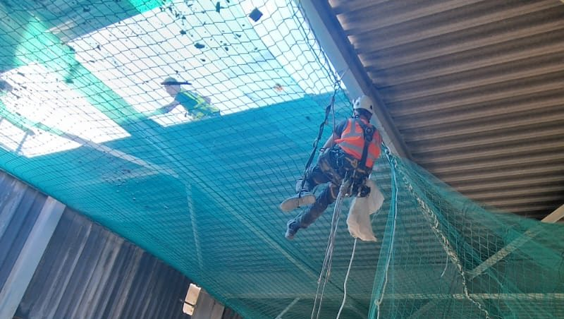 High Altitude Work Safety Netting 3
