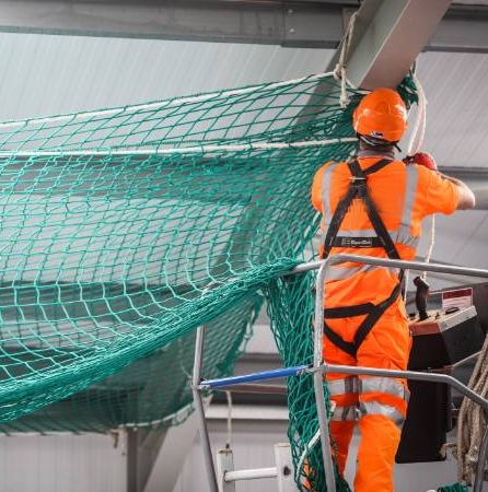 High Altitude Work Safety Netting 4
