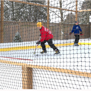 UV-Resistant & Durable Custom Polyester Ice Hockey Barrier Net