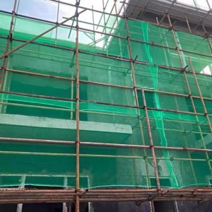Reinforced HDPE Scaffold Debris Containment Protection Safety Netting