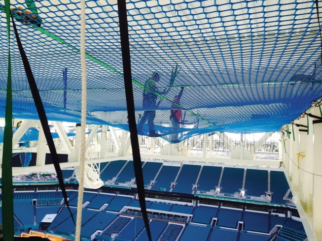 Stage Construction Safety Net