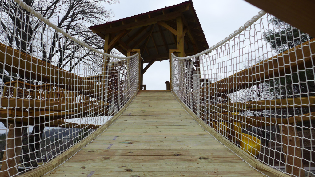 Walking Bridge Safety Net