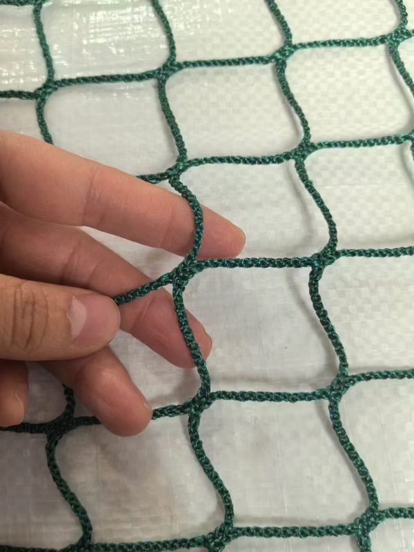 Durable Knotless Nylon Safety Net – Anti-Fall, Sports Court Perimeter Net, Soft Barrier & Protective Fence