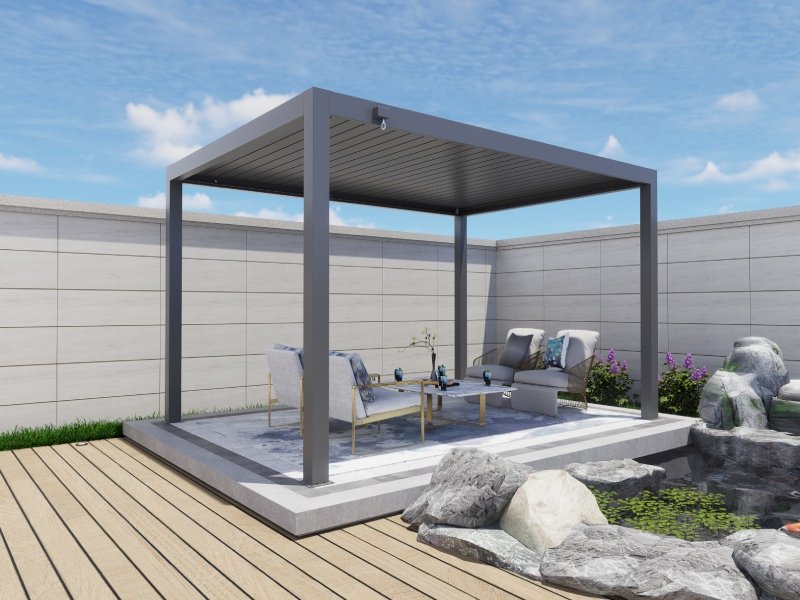 Aluminum Pergolas 120b-4