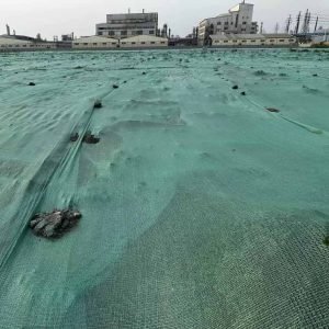 Reinforced Shade and Dust Control Net with UV Protection for Outdoor Projects
