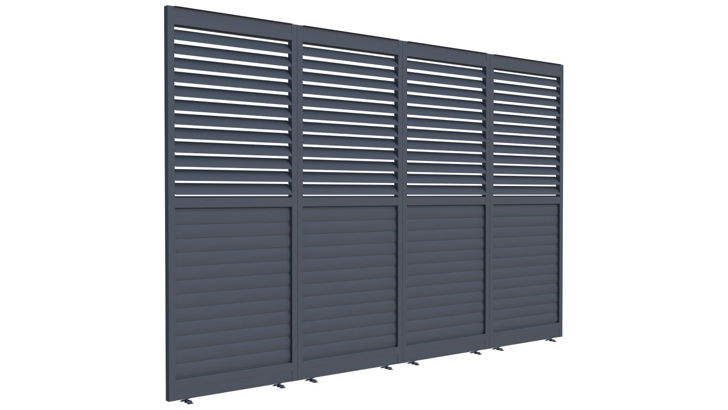 Slat Wall for Pergolas 06