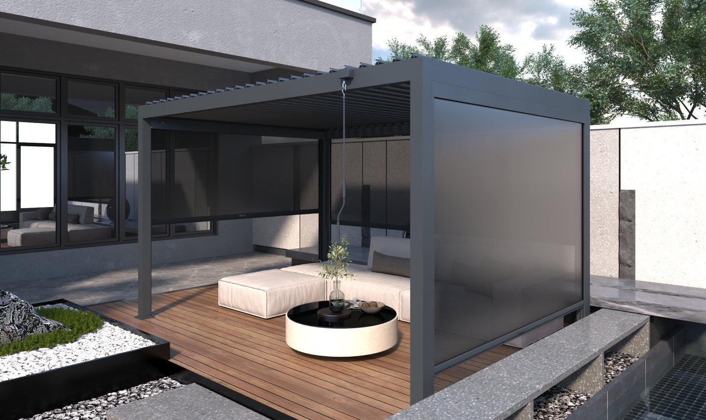 Zip Blind 100 application 03