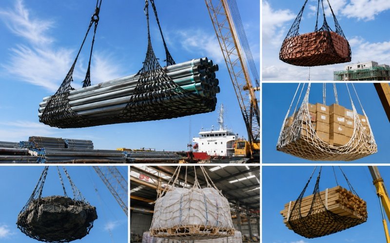 Lifting Netting Banner