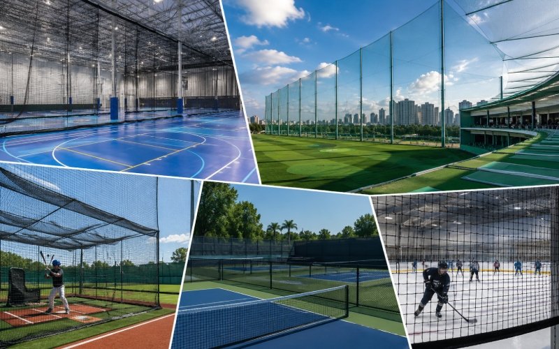 Sports Netting Manufacturer Banner