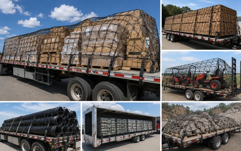 Trailer Cargo Nets Banner
