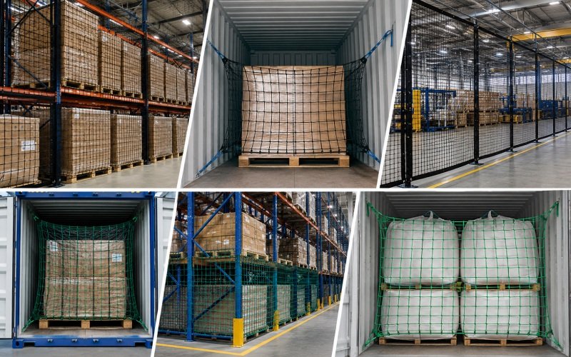 cargo Containment Netting Banner